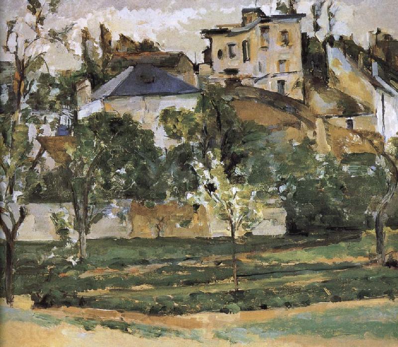 Paul Cezanne Pang Schwarz map of the Garden Germany oil painting art
